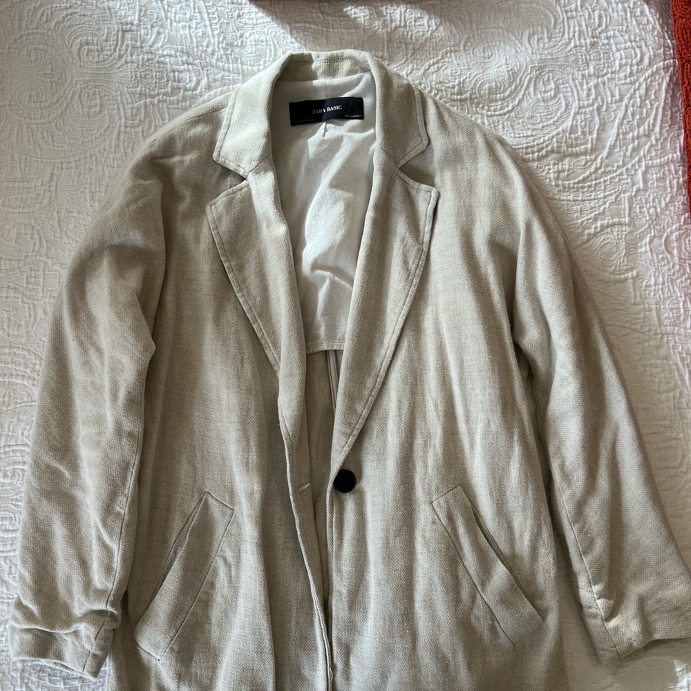Zara Cream Women's Jacket